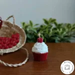 شمع کاپ کیک گیلاس