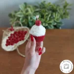 شمع کاپ کیک گیلاس - Image 2