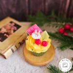 شمع کاپ کیک شکلات تخته‌ای به طعم گیلاس - Image 6