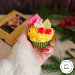 شمع کاپ کیک شکلات تخته‌ای به طعم گیلاس - Image 7