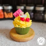 شمع کاپ کیک شکلات تخته‌ای به طعم گیلاس - Image 5