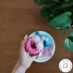 شمع دونات گل - Image 4