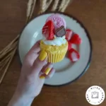 شمع کیک فنجونی لیمویی - Image 2