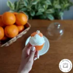 شمع کاپ کیک نارنگی - Image 2