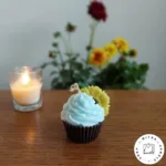 شمع کاپ کیک گل آفتابگردون