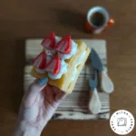 شمع تست توت فرنگی