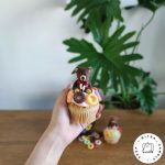 شمع کاپ کیک بزرگ خرسی - Image 2