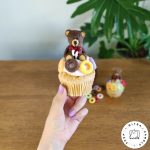 شمع کاپ کیک بزرگ خرسی - Image 4