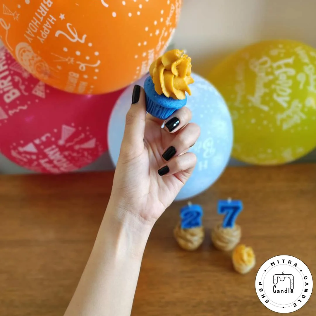mini-cupcake.1 شمع مینی کاپ کیک - Image 1