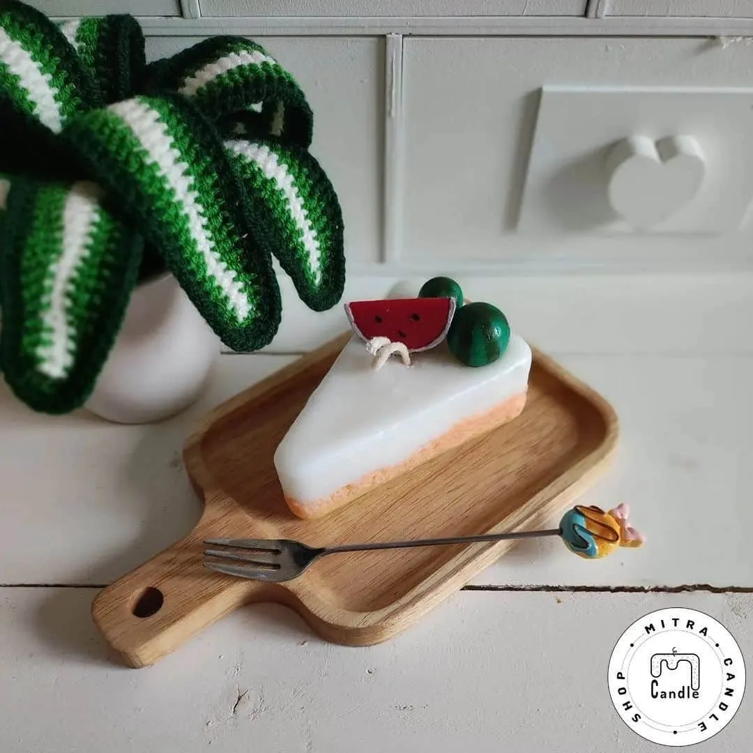 Yalda-cheesecake-candle.1 شمع چیزکیک یلدایی - Image 1