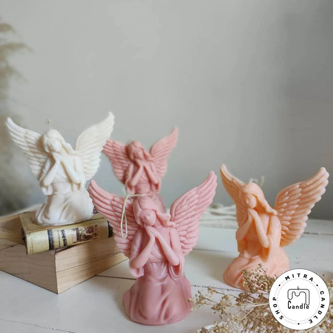 flying angel candle1 شمع فرشته پرواز - Image 1