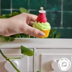 شمع کاپ کیک به طعم توت فرنگی - Image 3