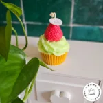 شمع کاپ کیک به طعم توت فرنگی - Image 5