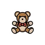 تدی کوچک قهوه ای