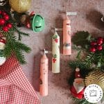 پک شمع قلمی دکور کریسمس - Image 6