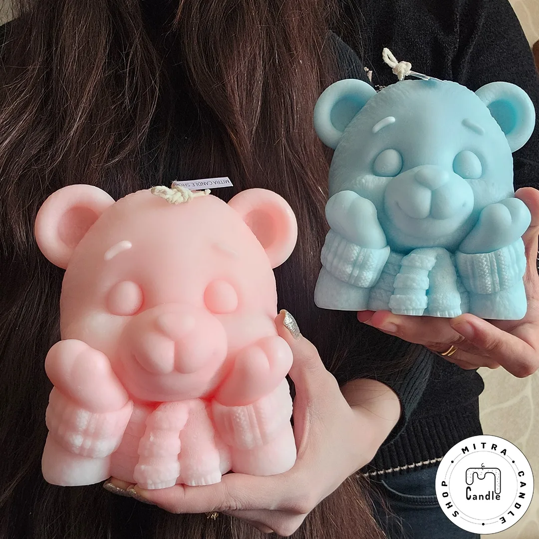 big bear.1 شمع تدی خجالتی - Image 1