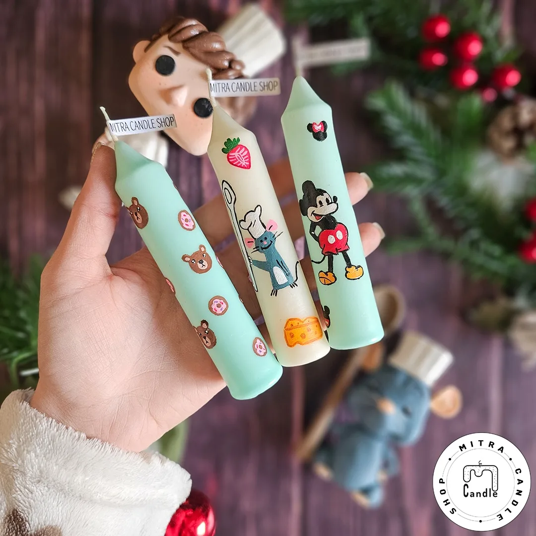 diesney pack.6 پک شمع قلمی دیزنی - Image 1