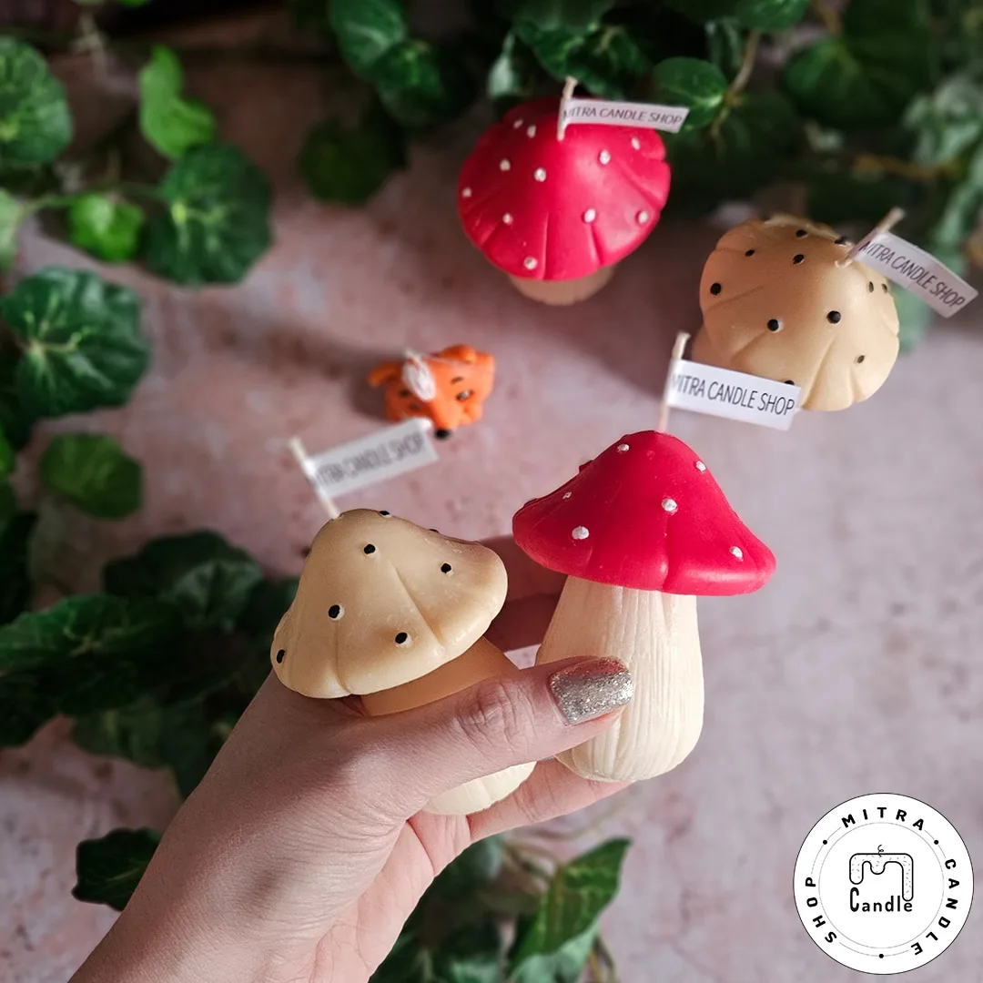 mushroom.2 شمع قارچ - Image 1