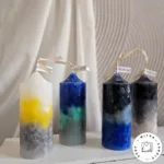 شمع استوانه رنگین کمونی - Image 5