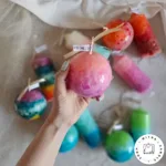 شمع کروی رنگین کمونی - Image 7