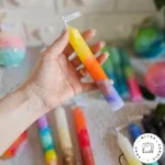 شمع قلمی رنگین کمونی - Image 14