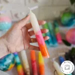 شمع قلمی رنگین کمونی - Image 23