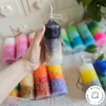 شمع استوانه رنگین کمونی - Image 19