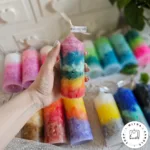 شمع استوانه رنگین کمونی - Image 21