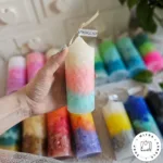 شمع استوانه رنگین کمونی - Image 26