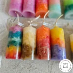 شمع استوانه رنگین کمونی - Image 11