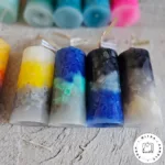 شمع استوانه رنگین کمونی - Image 12