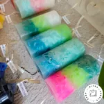 شمع استوانه رنگین کمونی - Image 9