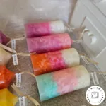 شمع استوانه رنگین کمونی - Image 10