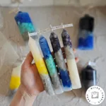 شمع قلمی رنگین کمونی - Image 9