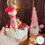 شمع لیوانی آدم برفی و لی لی پوت - Image 2