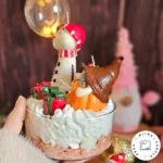 شمع لیوانی آدم برفی و لی لی پوت - Image 3