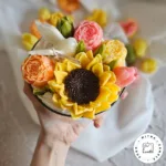 شمع لیوانی گل های بهاری - Image 2